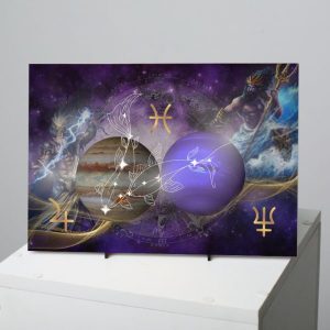 Quadro Totem Frequência Astrológica I - Sem Moldura