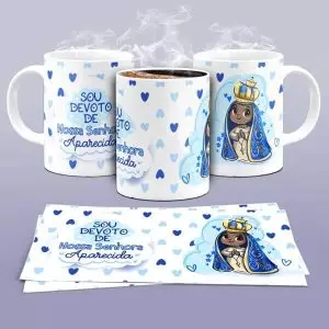 Caneca Nossa Senhora Aparecida - Mod 02