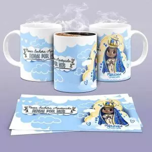 Caneca Nossa Senhora Aparecida - Mod 03