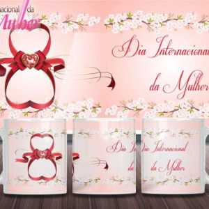 Caneca Tema Dia das Mulheres - AS - 001