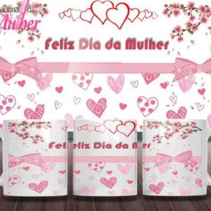 Caneca Tema Dia das Mulheres - AS - 014