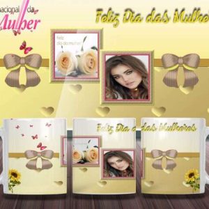 Caneca Tema Dia das Mulheres - AS - 018