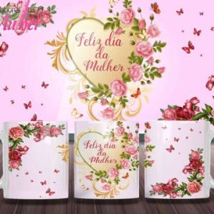 Caneca Tema Dia das Mulheres - AS - 019