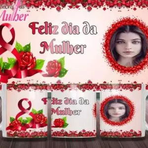 Caneca Tema Dia das Mulheres - Artes 01 - 032