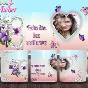 Caneca Tema Dia das Mulheres - Artes 01 - 040