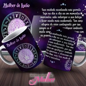 Caneca Tema Dia das Mulheres-Signos - Mulher de Gêmeos