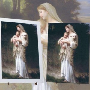 Quadro Totem Mãe Maria - Inocência