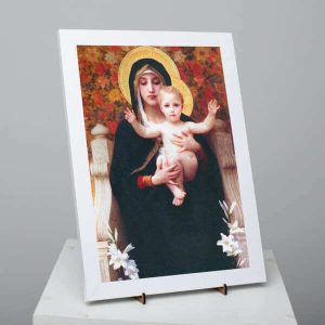 Quadro Totem A Virgem dos Lírios - com Moldura