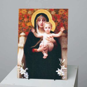 Quadro Totem A Virgem dos Lírios - sem Moldura