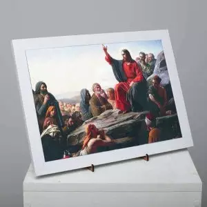Quadro Totem Sermão da Montanha - com Moldura