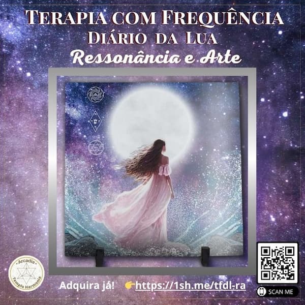 Terapia de Frequência Diário da Lua - Ressonância e Arte