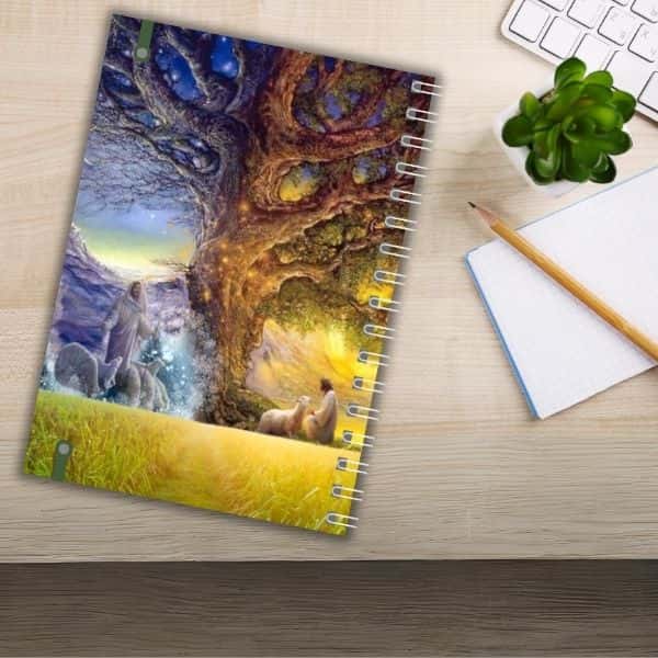 Agenda Caminhando com o Cristo 2024 - Capa Tras