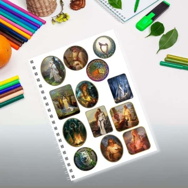Caderno Árvore da Vida Adesivos