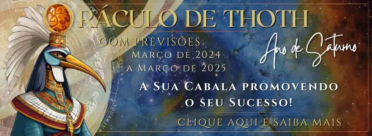 Oráculo de Thoth 2024 - Ano de Saturno