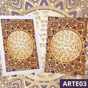Quadro Mandala Angelica - Arte 03