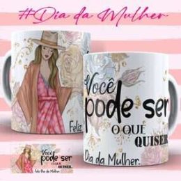Caneca Tema Dia da Mulher - Series2